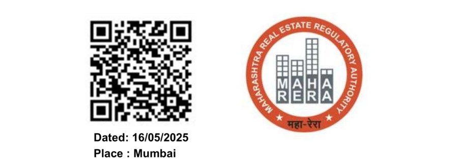 MahaRERA QR code and logo for Aswani Magnus Pimple Saudagar